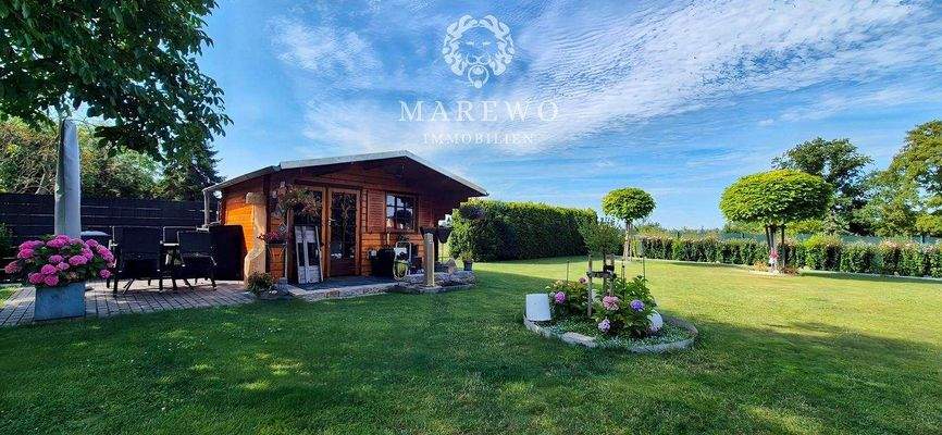 Gartenhaus auf dem Hauptgrundstück