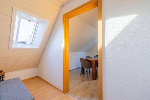 Vom Flur zum Wohn-Esszimmer