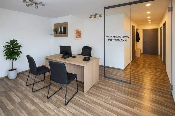 Beispielbild KI Versicherungsbüro