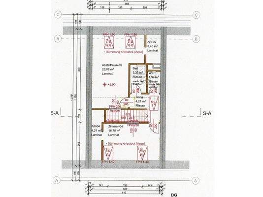 Grundriss Dachgeschoss