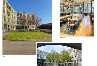 Objektansicht mit Kantine