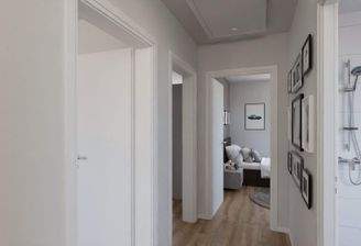 Heller und freundlicher Flur