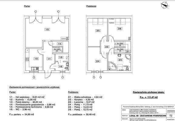 Grundriss Reihenmittelhaus