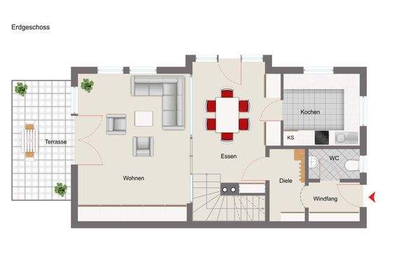 Grundriss Erdgeschoss