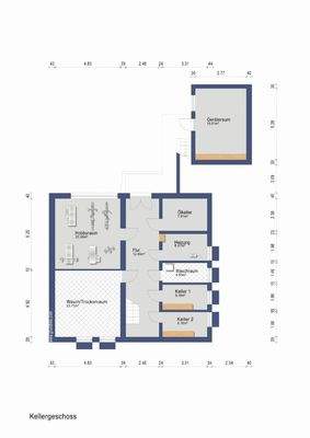 Grundriss Kellergeschoss