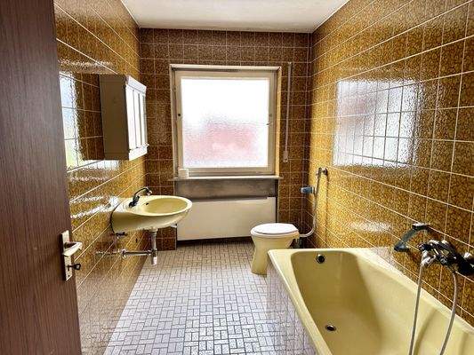 Badezimmer im Obergeschoss