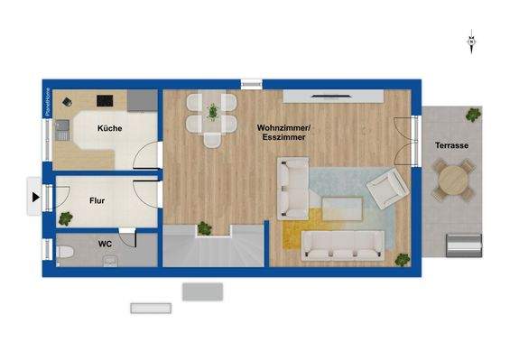 Grundriss Erdgeschoss