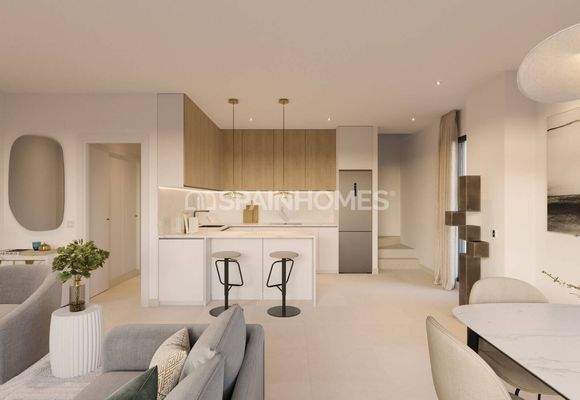 3-Bedroom Houses with Sea View and Garden in Vélez-Málaga