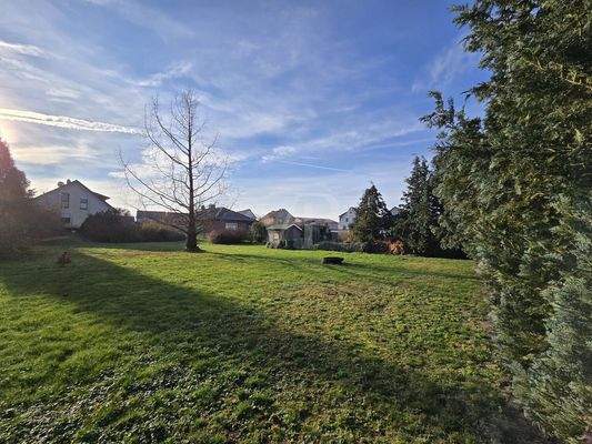 Ansicht Norden mit hinteren Garten