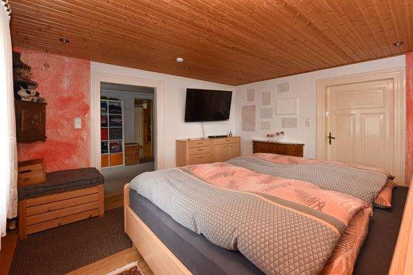 Schlafen mit Ankleide 