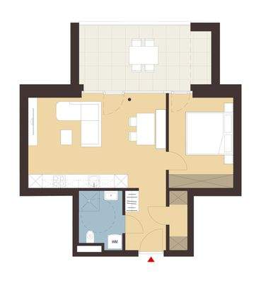 Fallenberggasse, Dornbirn-Grundriss Whg Top A04