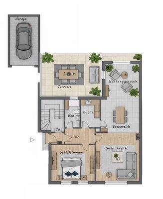 Grundriss Erdgeschoss 