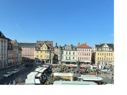 Blick zum Marktplatz 