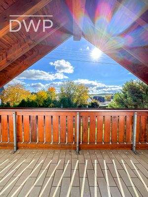 Balkonausblick Süd-Osten im OG