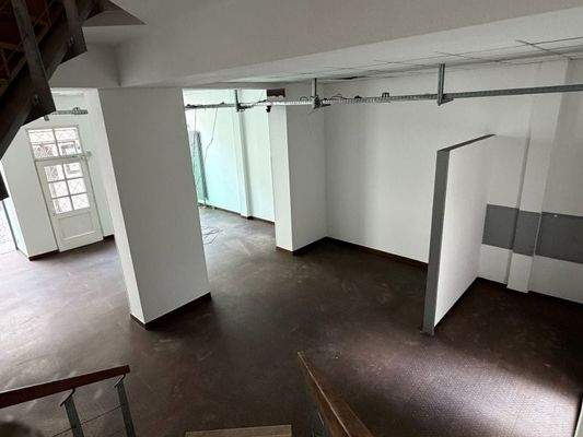 Blick von der Treppe