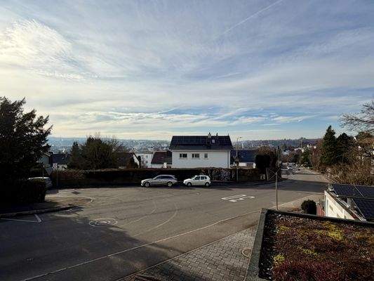 Ausblick vom Grundstück