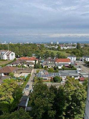 Ausblick zum Odenwald.