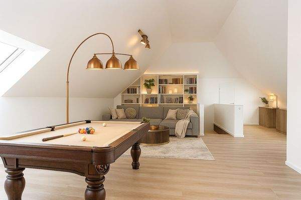 Visualisierung Loft im Dachgeschoss