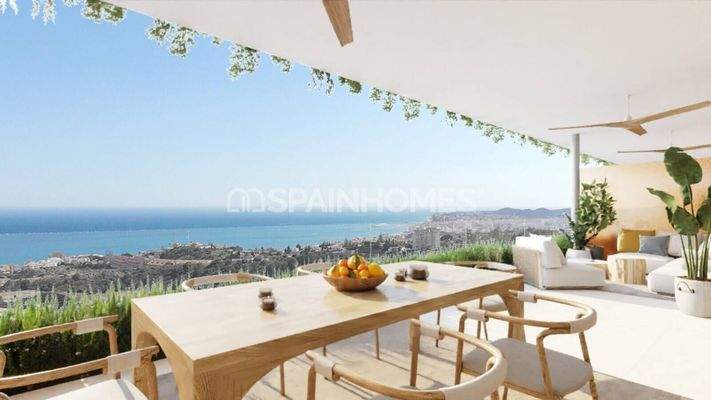 Sea View Properties in a Complex with Pools in Costa del Sol