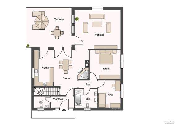 Grundriss Erdgeschoss