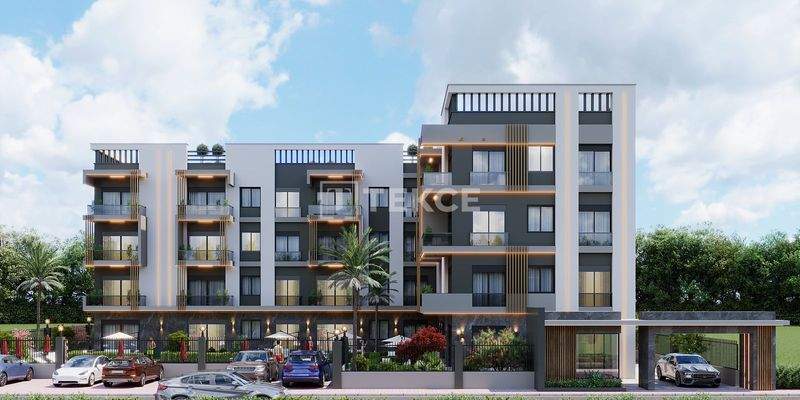 2-Bedroom Apartment in a Complex with a Pool in Antalya