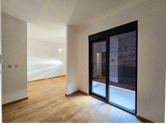 entrance to the balcony