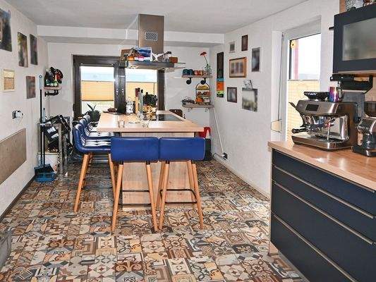 Kochinsel Obergeschoss