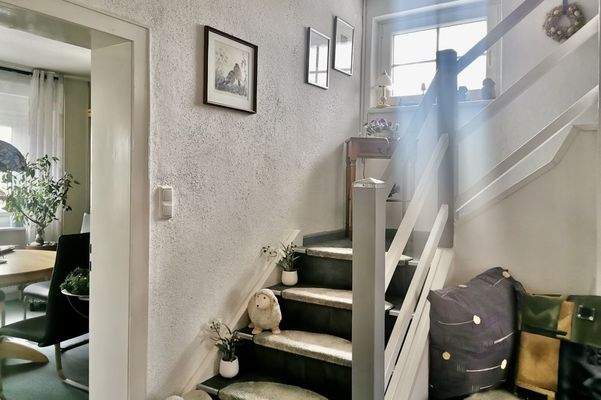 Lichtdurchfluteter Eingangsbereich