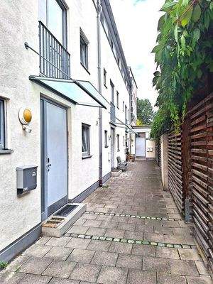 Zugang zum Wohnhaus