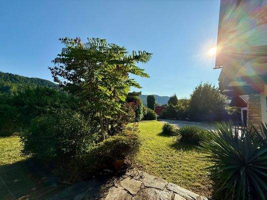 Ausblick Terrasse