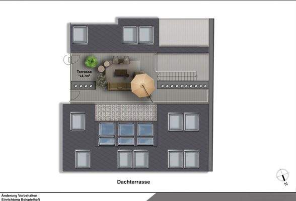 Dachterrasse