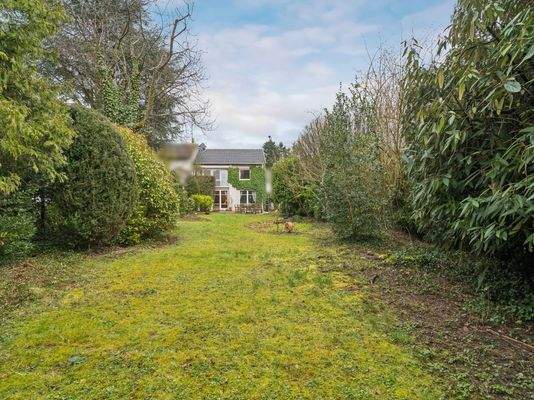 weitläufiger Garten