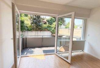 Blick auf den Balkon