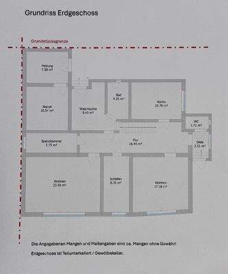 Grundriss Erdgeschoss