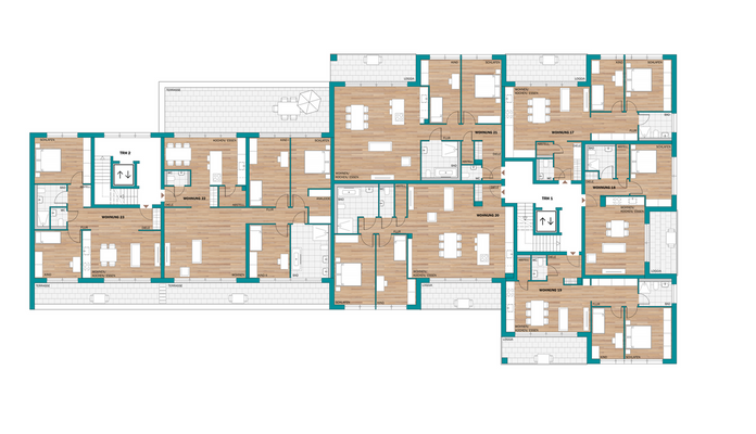 Grundriss 2. Obergeschoss