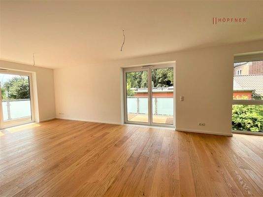 Wohnbereich. Aus Diskretion zeigen wir keine aktuellen Bilder, die gezeigten Bilder stammen aus der Fertigstellung vor Erstbezug