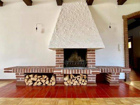 Kamin im Wohnbereich