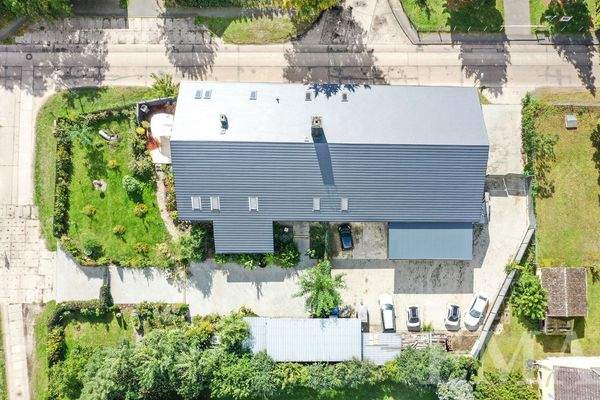 Luftaufnahme Gebäudekomplex