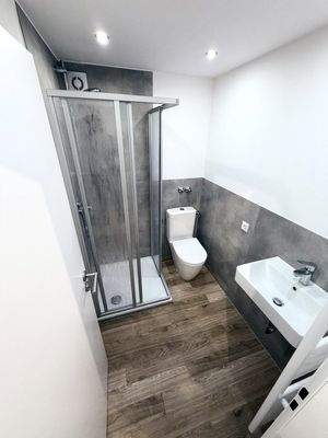 Renoviertes Badezimmer