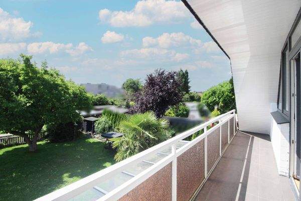 Loggia vom Schlafzimmer