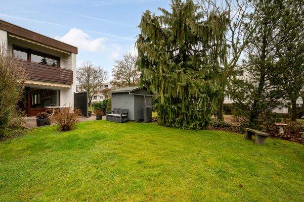 Viel Platz im Garten