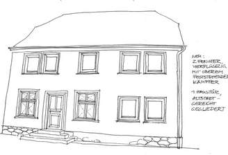 Geplante Neue Strassenansicht