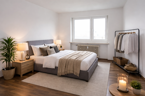 Schlafzimmer KI generiert