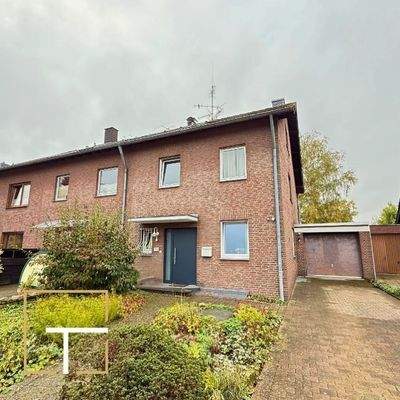 Reihenhaus mit Gartenansicht