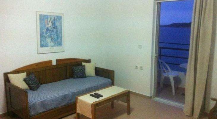 Touristische Apartments direkt am Meer und an der Strandpromenade von Agios Nikolaos