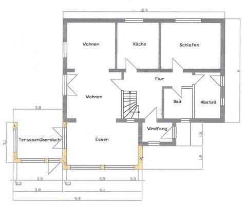 Grundriss Erdgeschoss