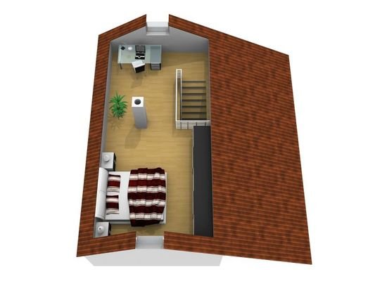 Grundriss Gästehaus Dachgeschoss