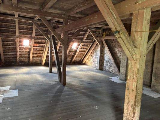 Ist-Zustand (Dach wird vollständig abgetragen)