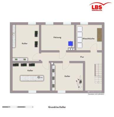 Grundriss Keller