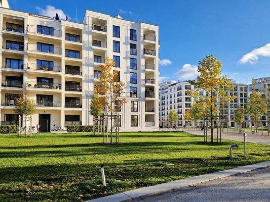 Autofreie Parkanlage